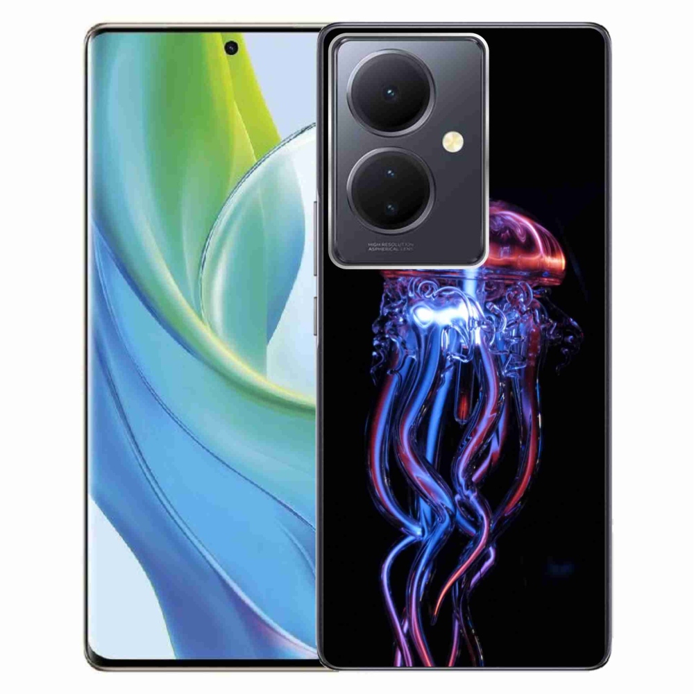 Gelový kryt mmCase na Vivo V29 Lite 5G - medúza
