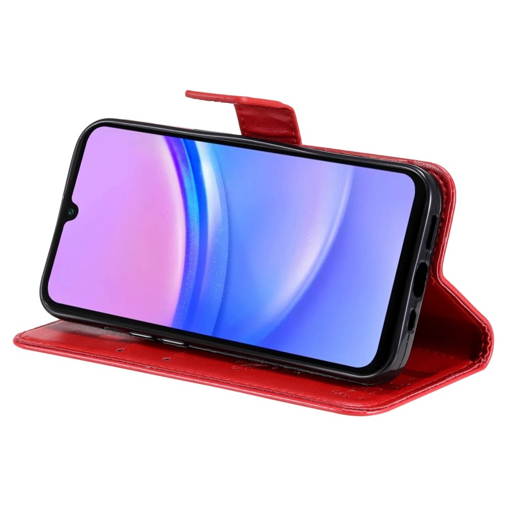 Trees knížkové pouzdro na Samsung Galaxy A16 4G/5G/A26 5G - červené