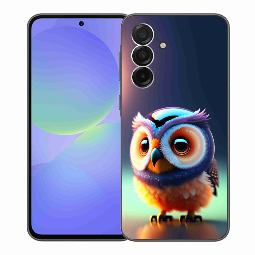 Gelový kryt mmCase na Samsung Galaxy A36 5G - sovička