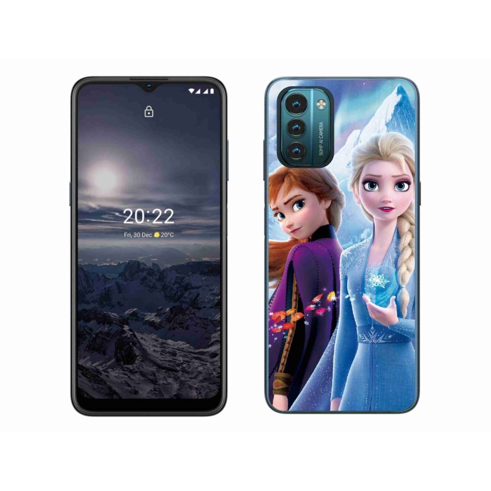 Gelový kryt mmCase na Nokia G11/G21 - ledové království 3