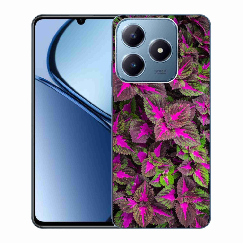 Gelový kryt mmCase na Realme C63 - květiny 10