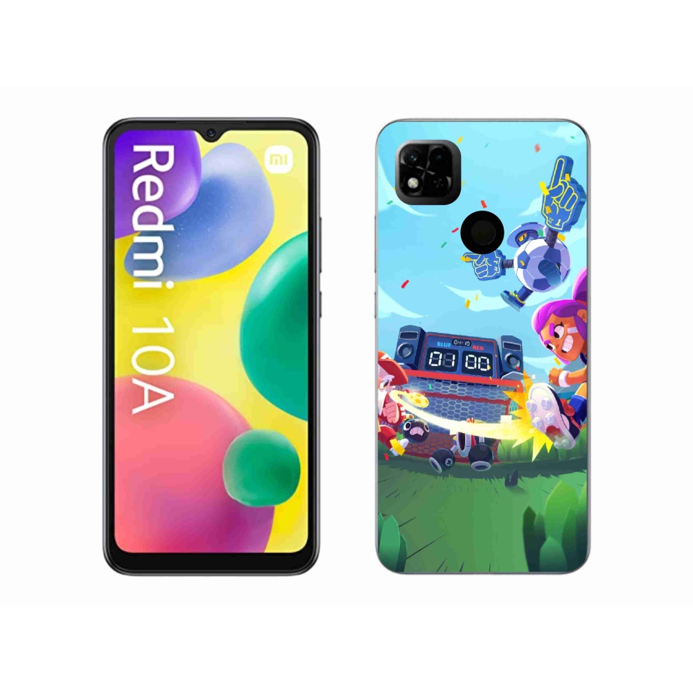 Gelový kryt mmCase na Xiaomi Redmi 10A - brawl stars 1