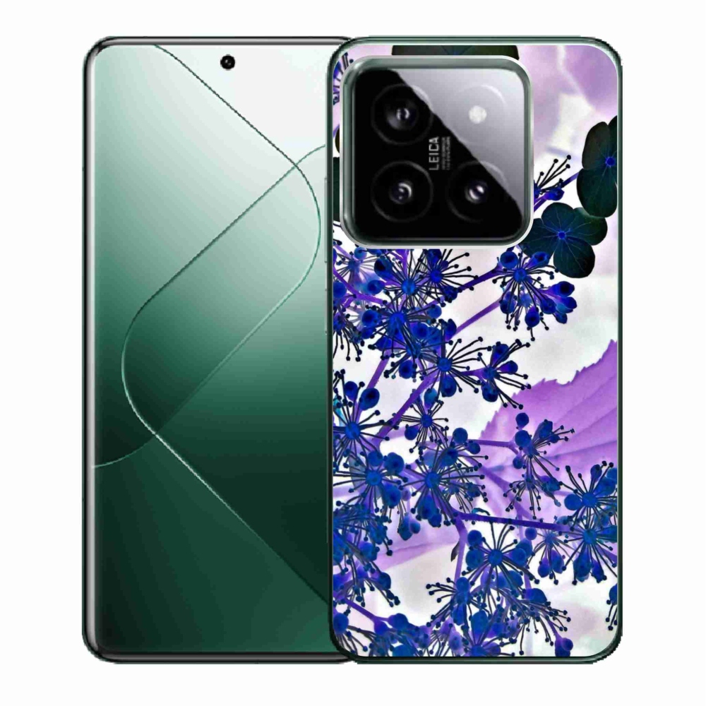 Gelový kryt mmCase na Xiaomi 14 - květ hortenzie