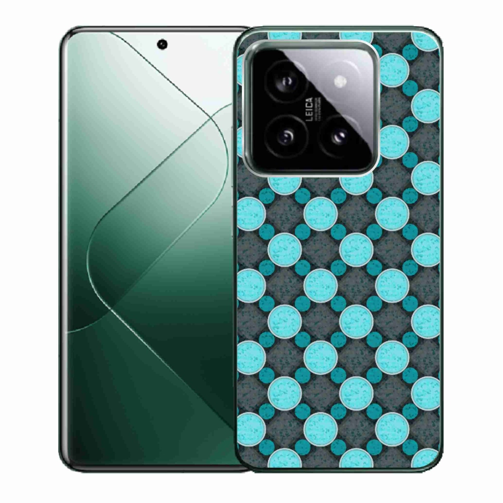 Gelový kryt mmCase na Xiaomi 14 - abstraktní motiv 14