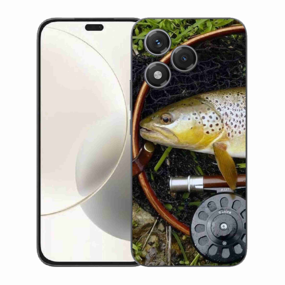 Gelový kryt mmCase na Honor 400 Lite - pstruh 2