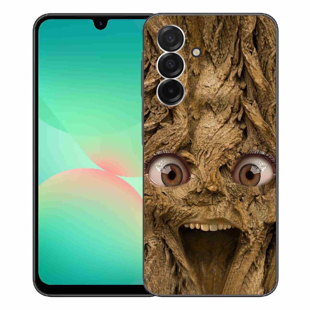 Gelový kryt mmCase na Samsung Galaxy A26 5G - veselý strom s očima