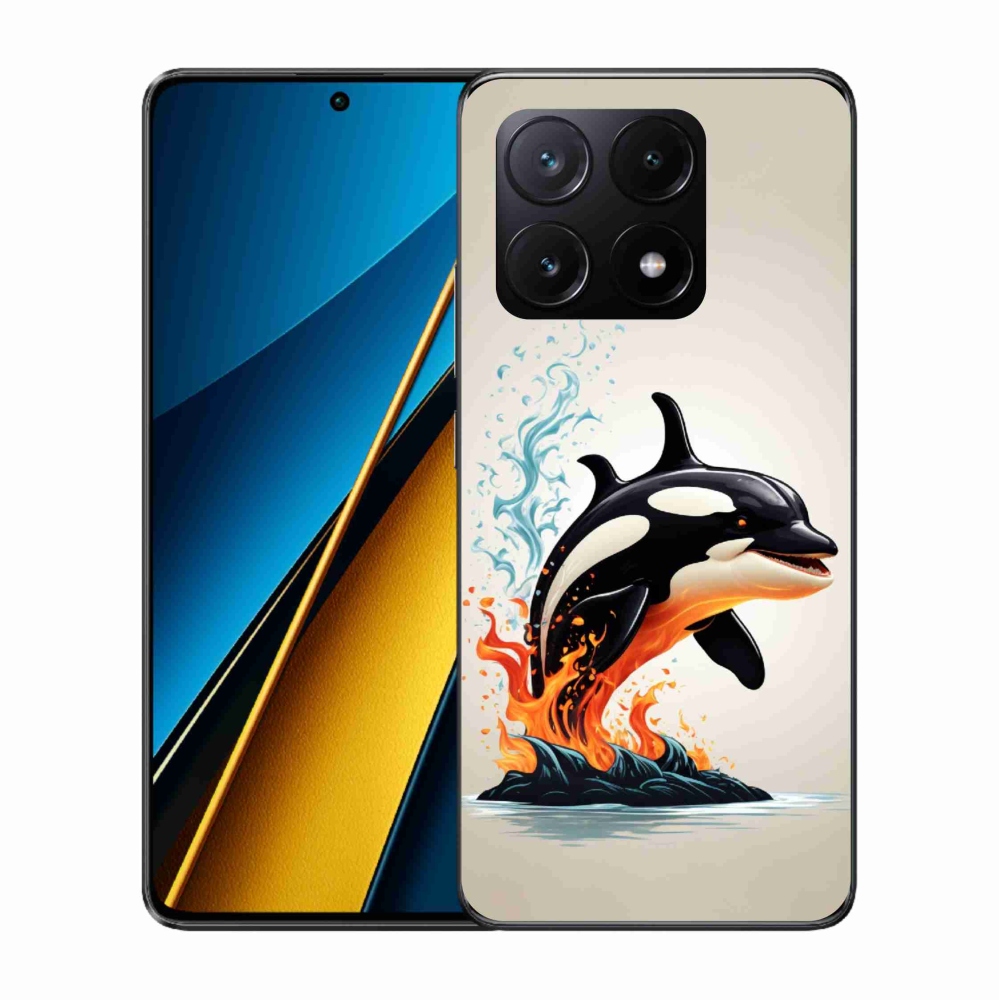 Gelový kryt mmCase na Xiaomi Poco X6 Pro 5G - kosatka