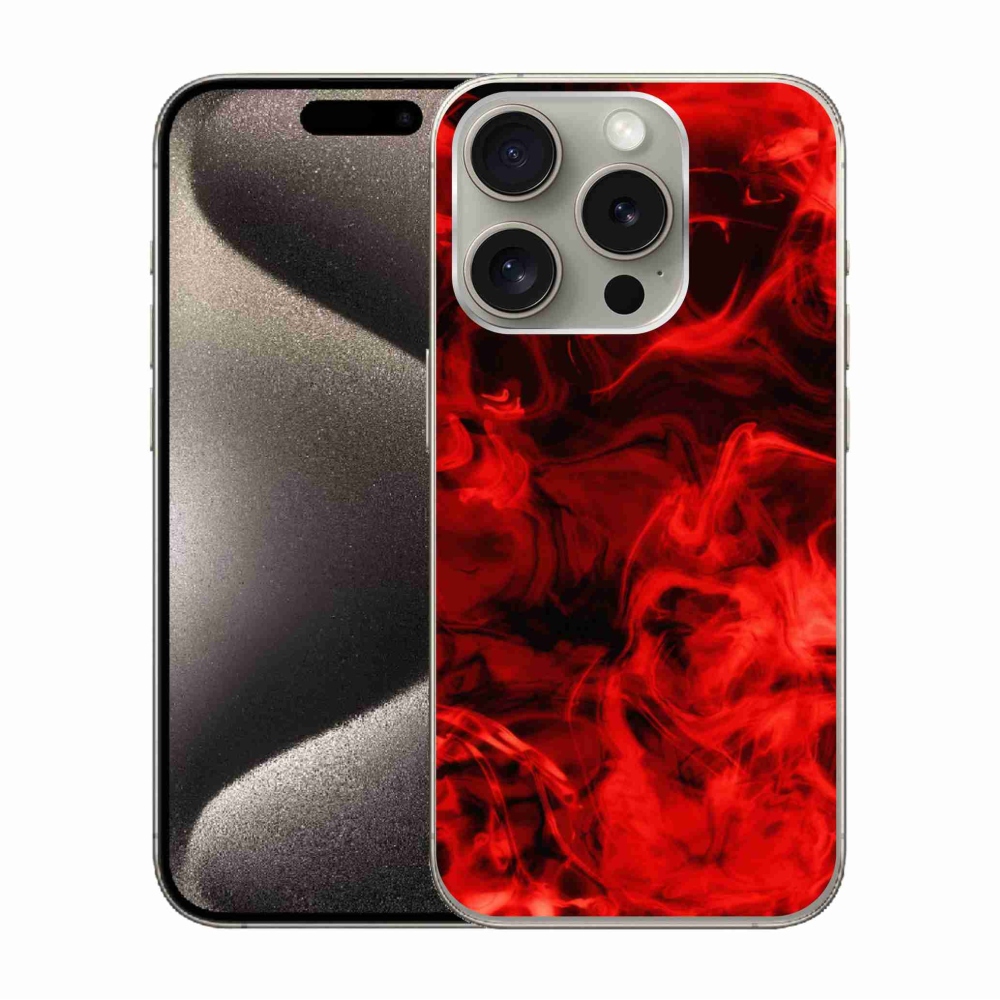 Gelový kryt mmCase na iPhone 15 Pro - abstraktní vzor 11