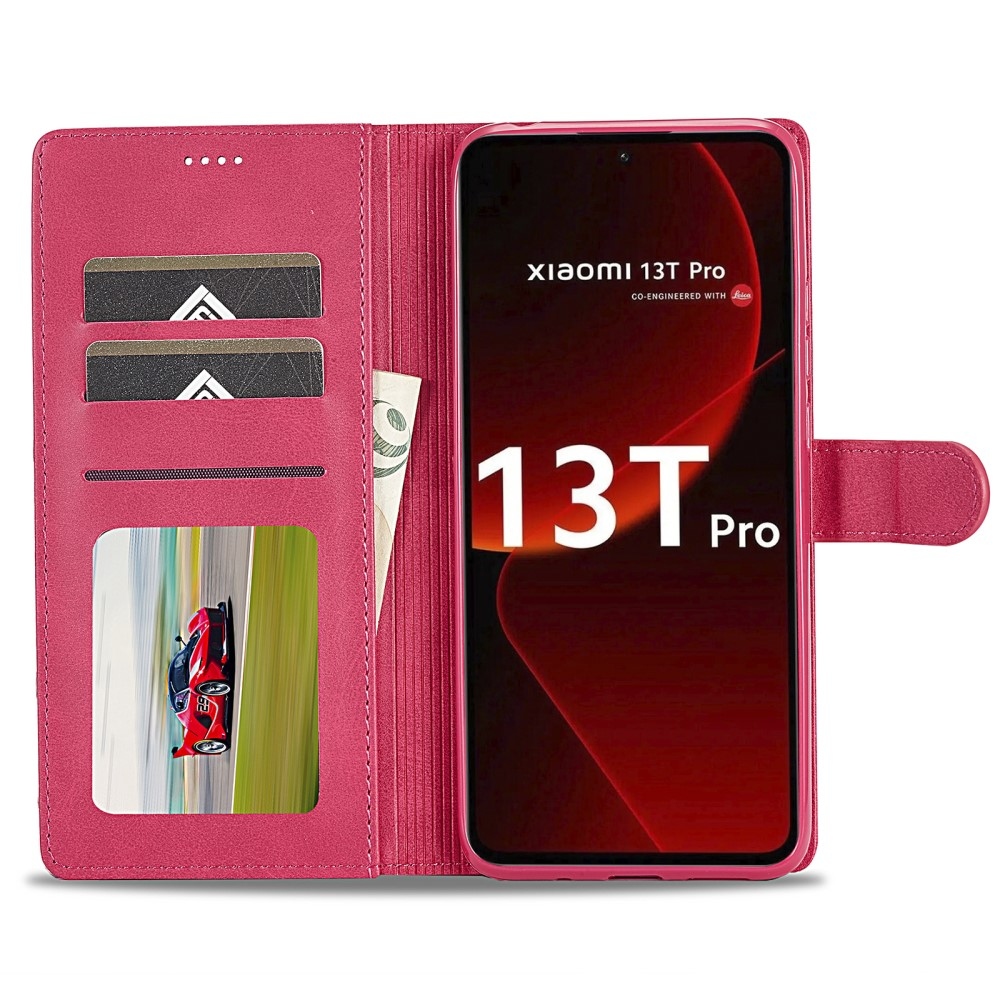 IMEEKE knížkové pouzdro na Xiaomi 13T/13T Pro - rose