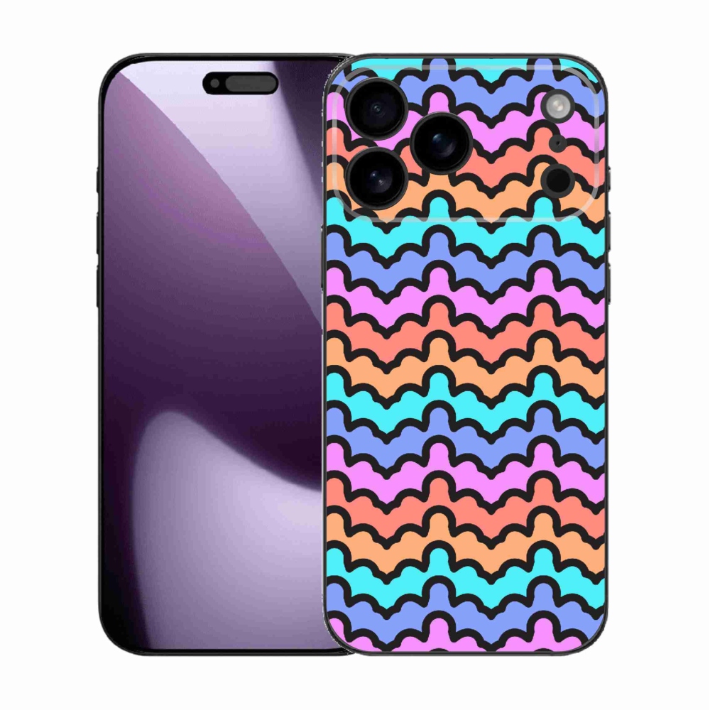 Gelový kryt mmCase na iPhone 17 Pro Max - abstraktní motiv 30