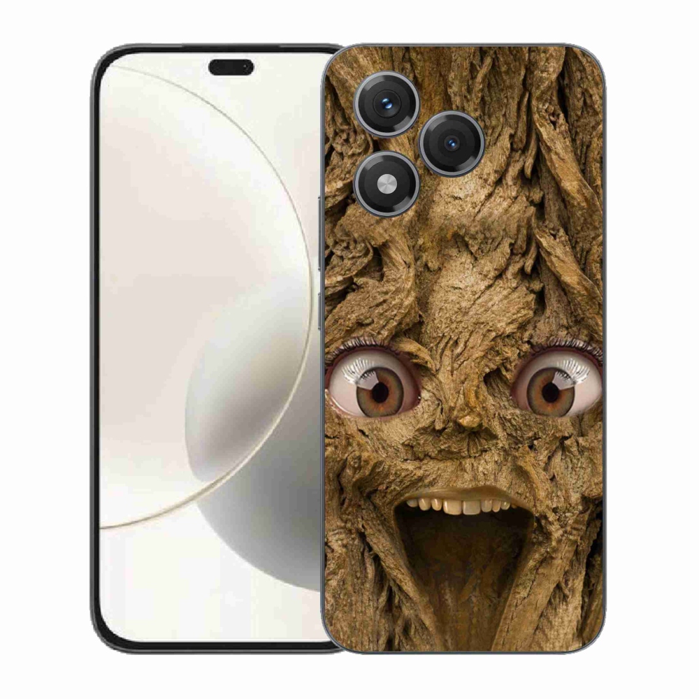 Gelový kryt mmCase na Honor 400 Lite - veselý strom s očima