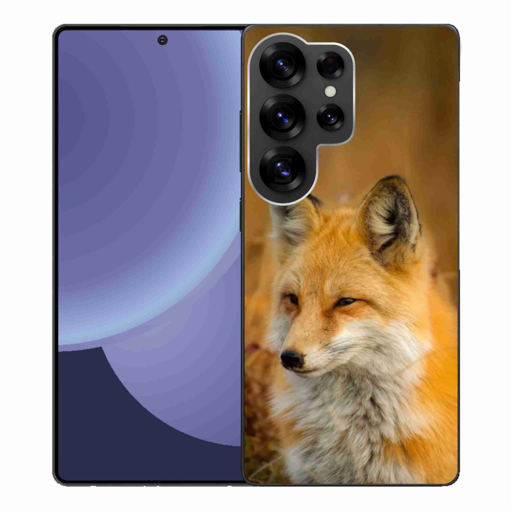 Gelový kryt mmCase na Samsung Galaxy S25 Ultra - liška