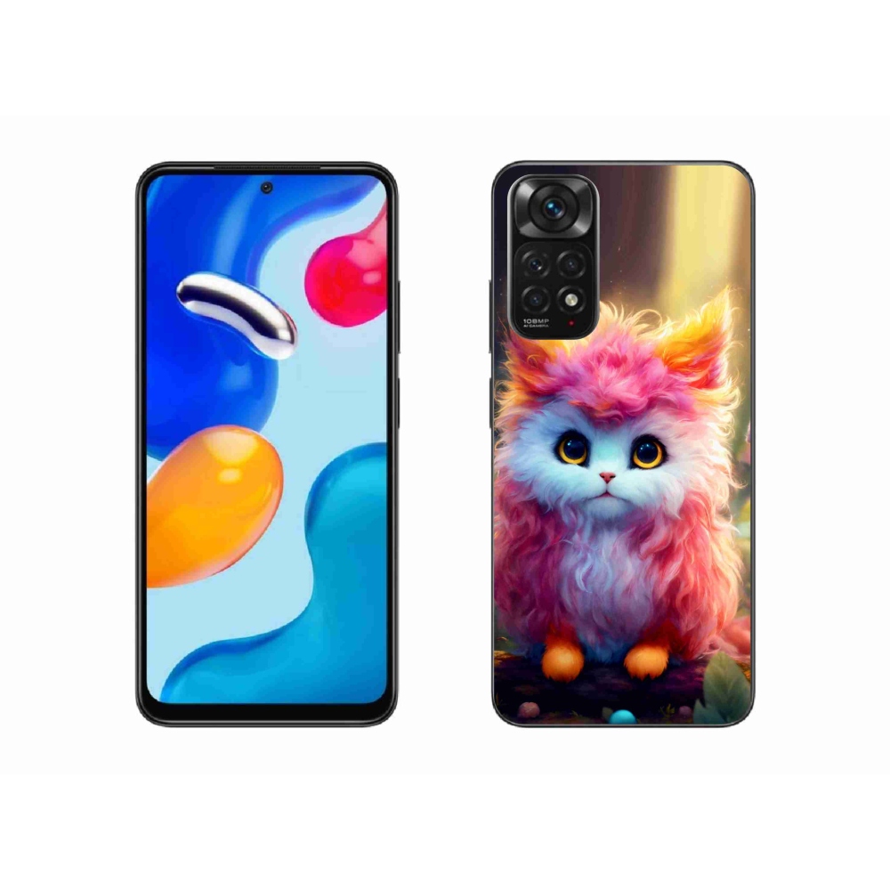 Gelový kryt mmCase na Xiaomi Redmi Note 11 4G - roztomilé kotě 5