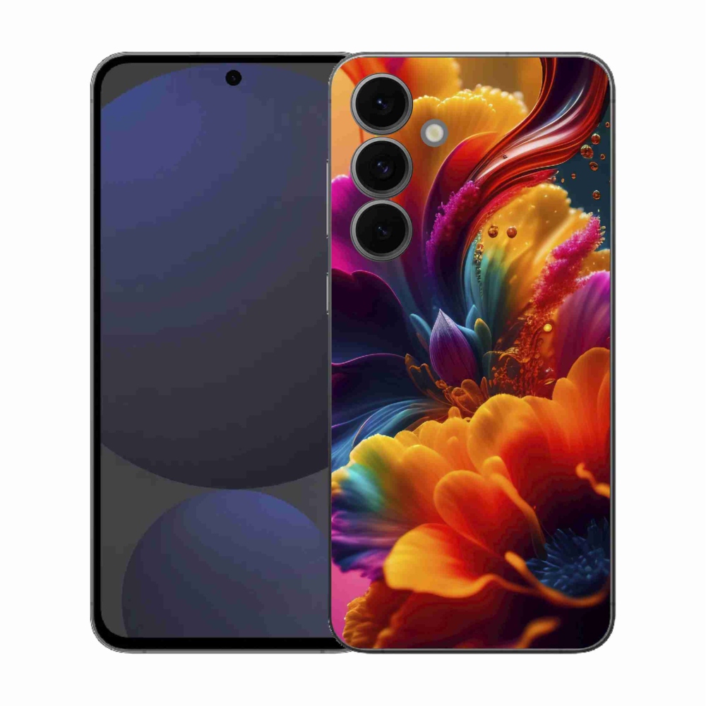Gelový kryt mmCase na Samsung Galaxy S25 FE - abstraktní motiv 2