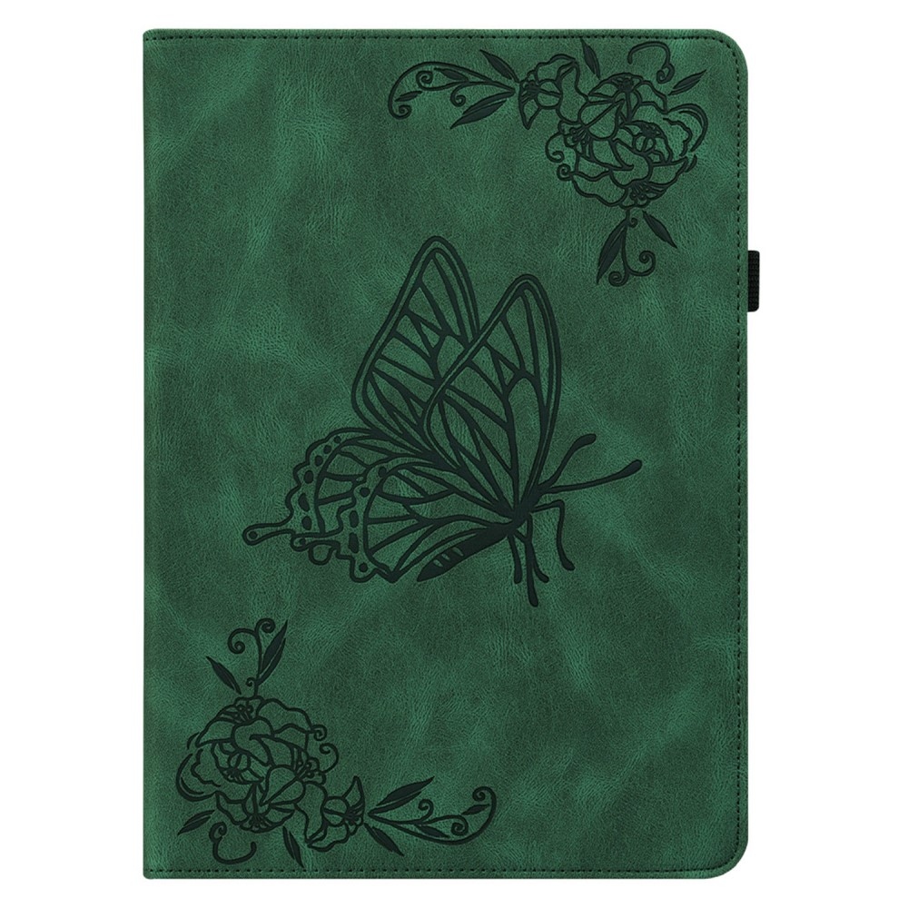 Imprint zavírací pouzdro na Lenovo Tab M10 5G - zelené