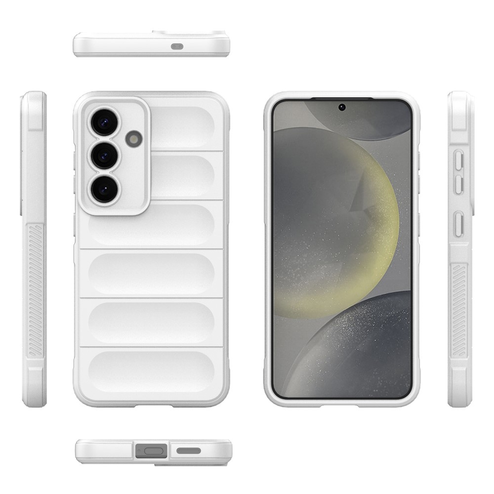 Rugg odolný gelový obal na Samsung Galaxy S25+ - bílý