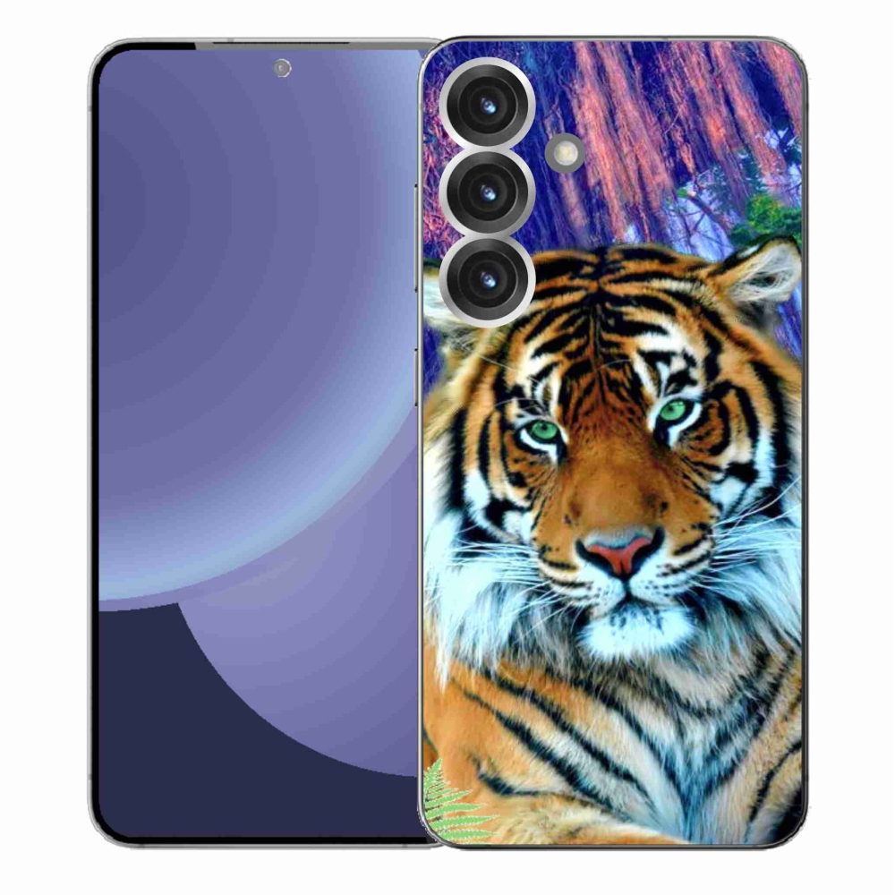 Gelový kryt mmCase na Samsung Galaxy S25+ - tygr