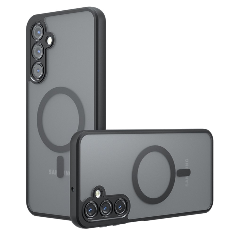Case matný gelový obal s MagSafe na Samsung Galaxy A16 4G/5G - černý