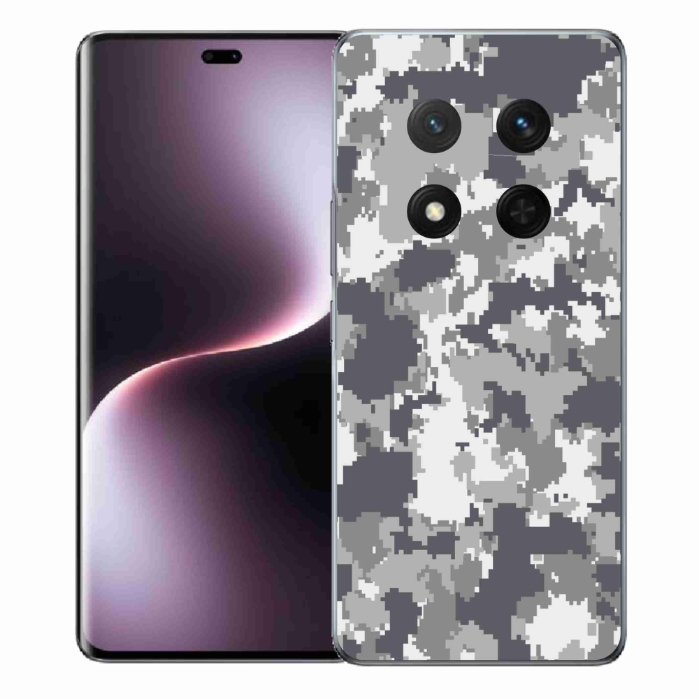 Gelový kryt mmCase na Honor Magic 7 Lite 5G - maskáčový vzor 2