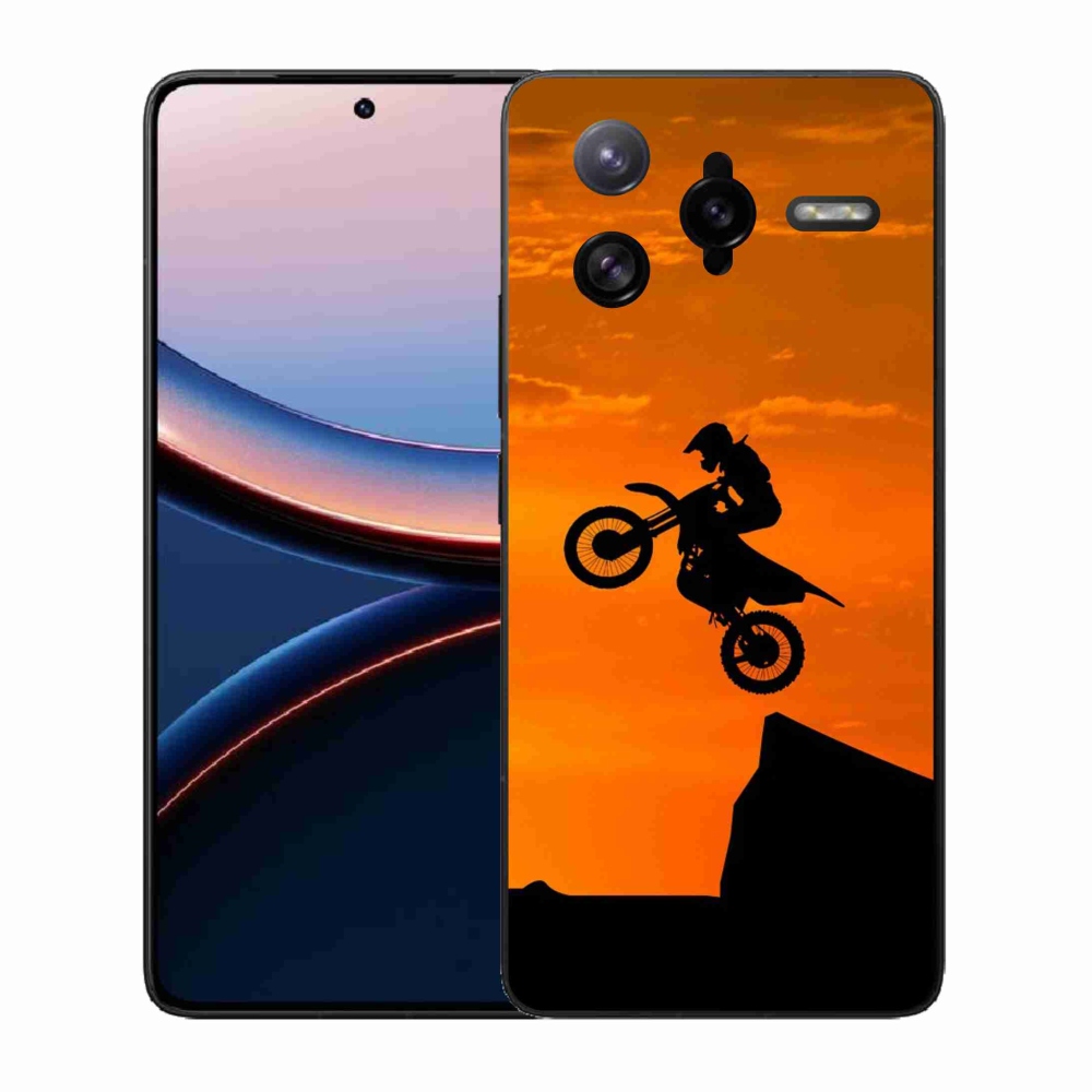 Gelový kryt mmCase na Xiaomi Poco F7 Ultra - motocross