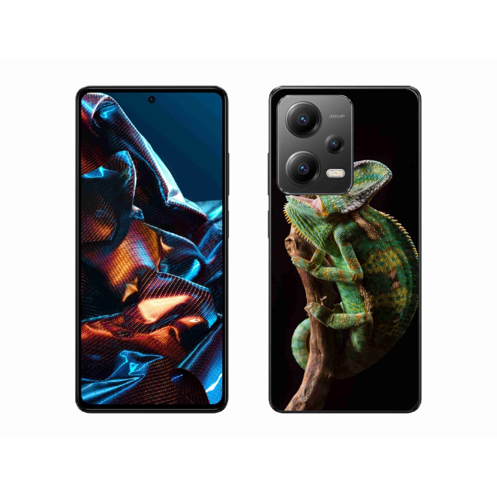 Gelový kryt mmCase na Xiaomi Redmi Note 12 Pro 5G - chameleon
