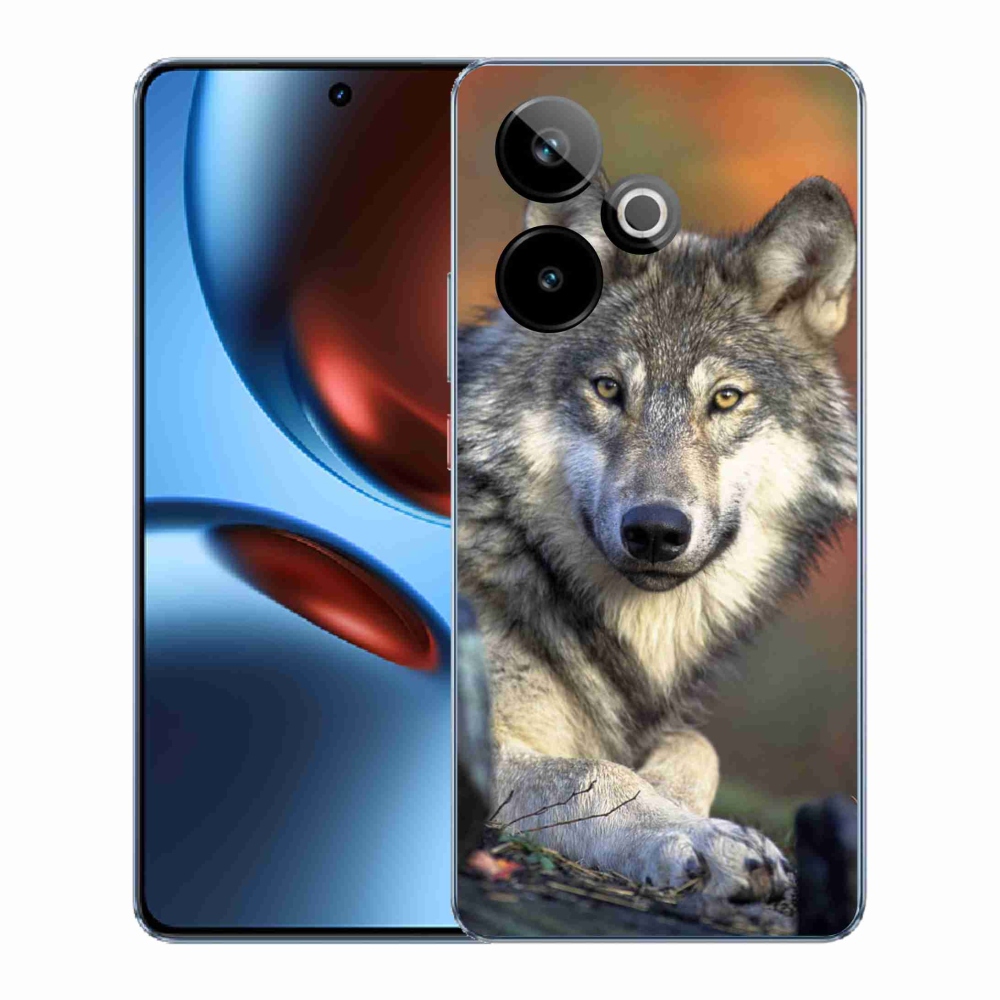 Gelový kryt mmCase na Realme GT 7 5G/GT 7T 5G - vlk
