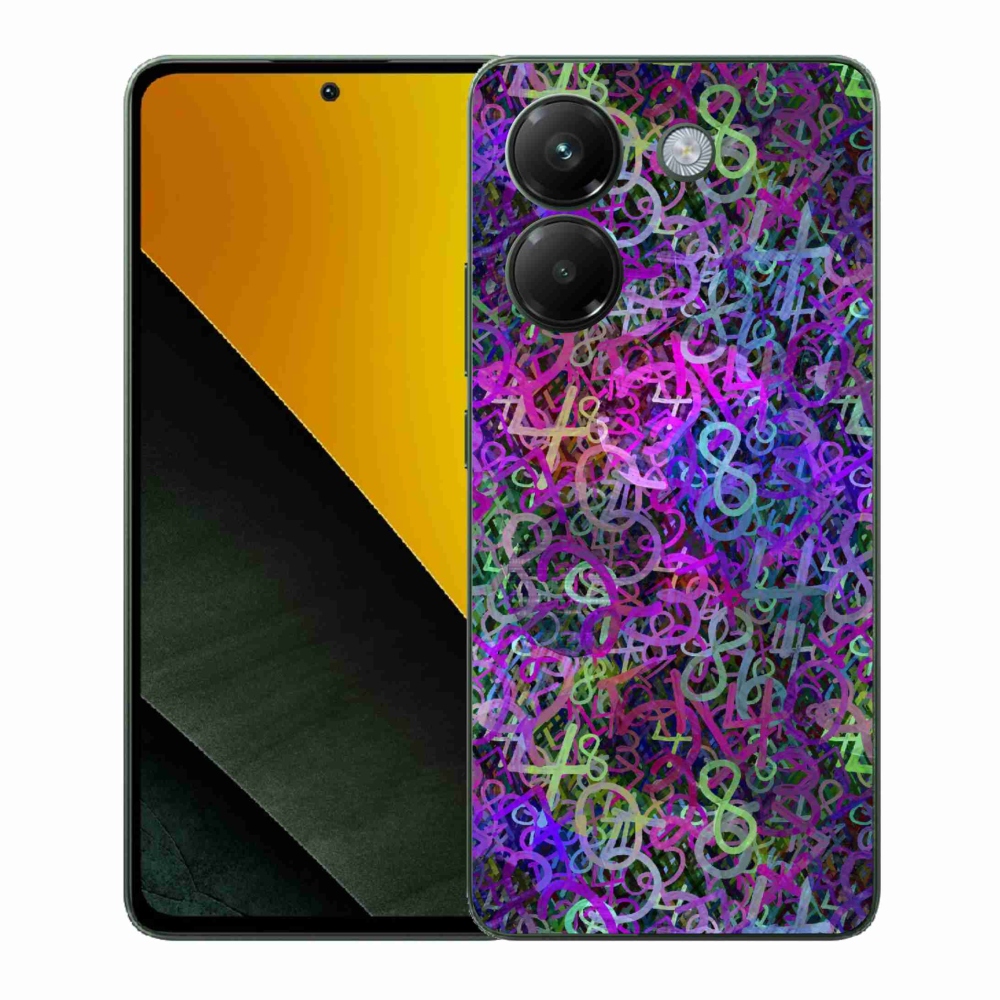 Gelový kryt mmCase na Xiaomi Poco M7 Pro 5G - abstraktní motiv 25