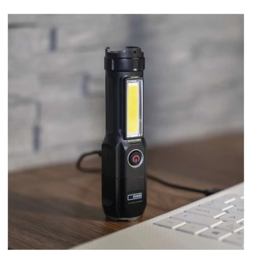 LED nabíjecí plastová svítilna P3214, 150 lm