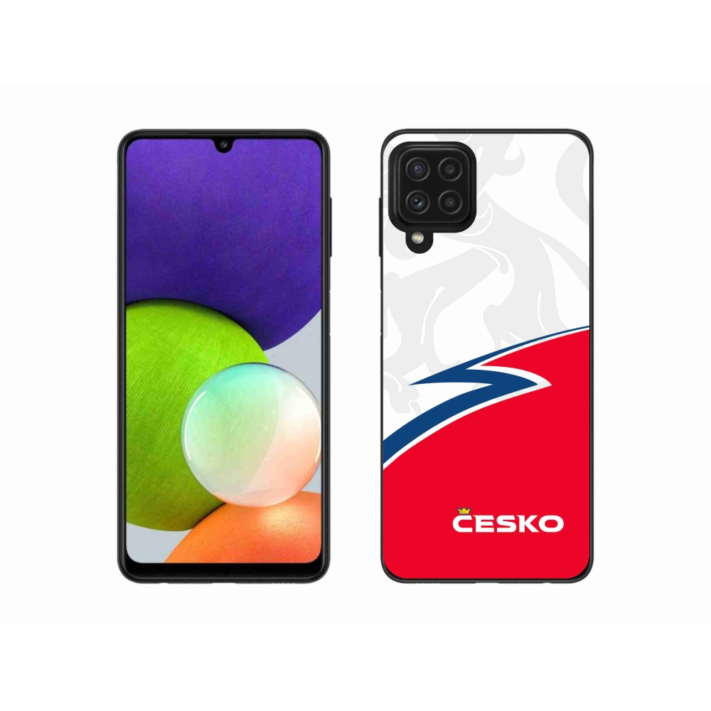 Gelový kryt mmCase na Samsung Galaxy A22 4G - Česko 1