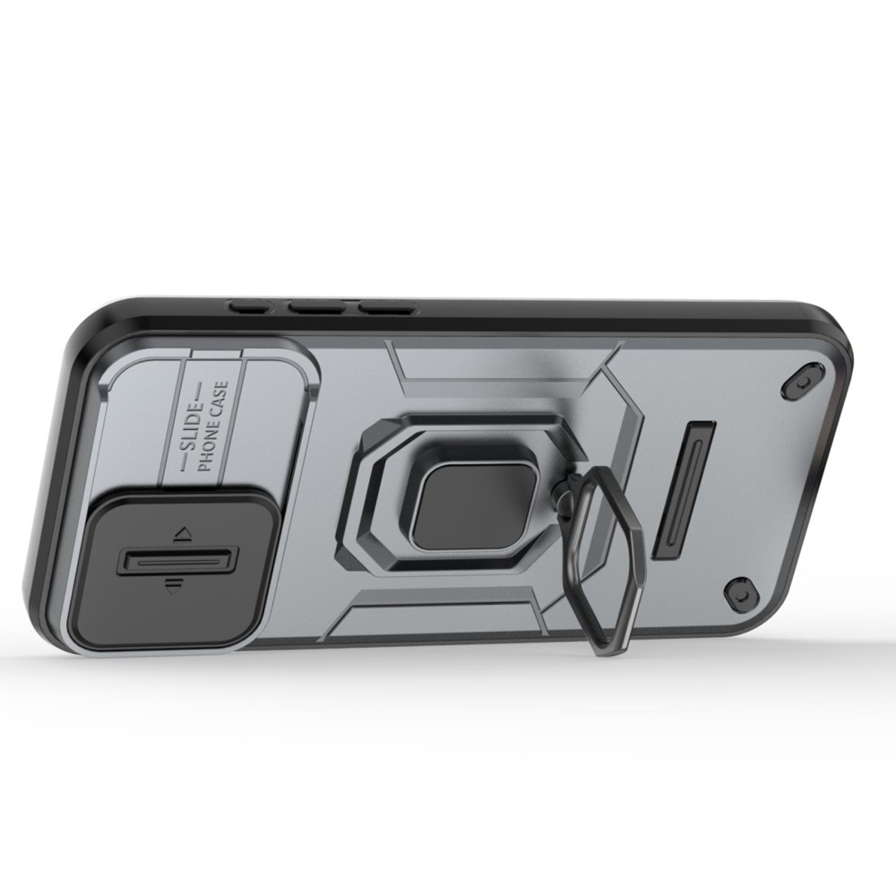 Shock odolný kryt na iPhone 15 Pro - šedý