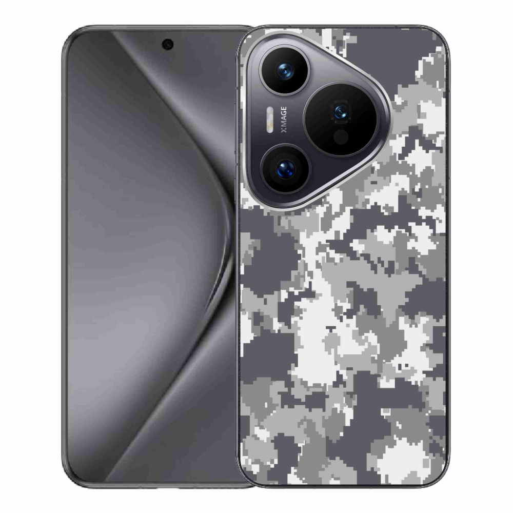Gelový kryt mmCase na Huawei Pura 70 Pro - maskáčový vzor 2