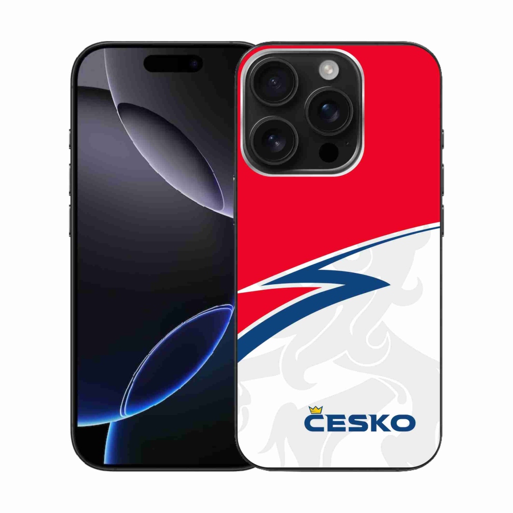 Gelový kryt mmCase na iPhone 16 Pro - Česko