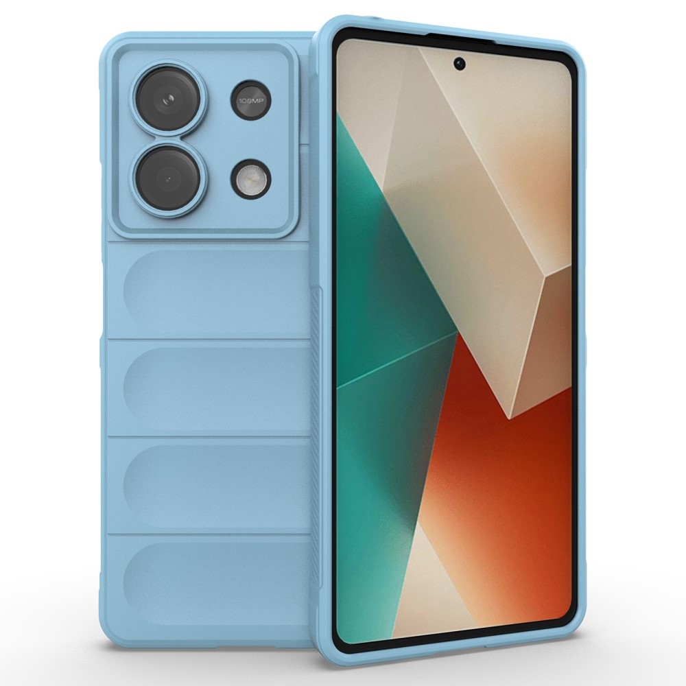 Rugg odolný gelový obal na Xiaomi Redmi Note 13 5G - světlemodrý