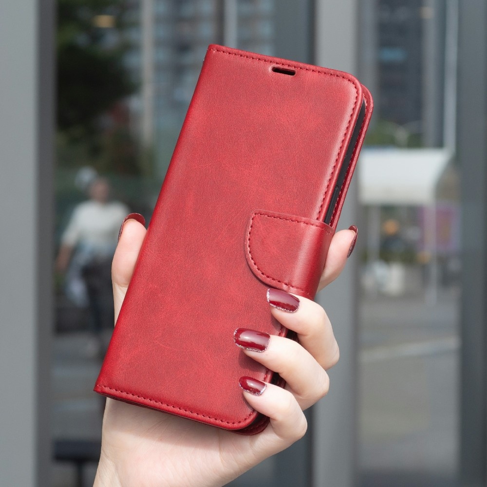 Case knížkové pouzdro na Samsung Galaxy S25 Edge - červené