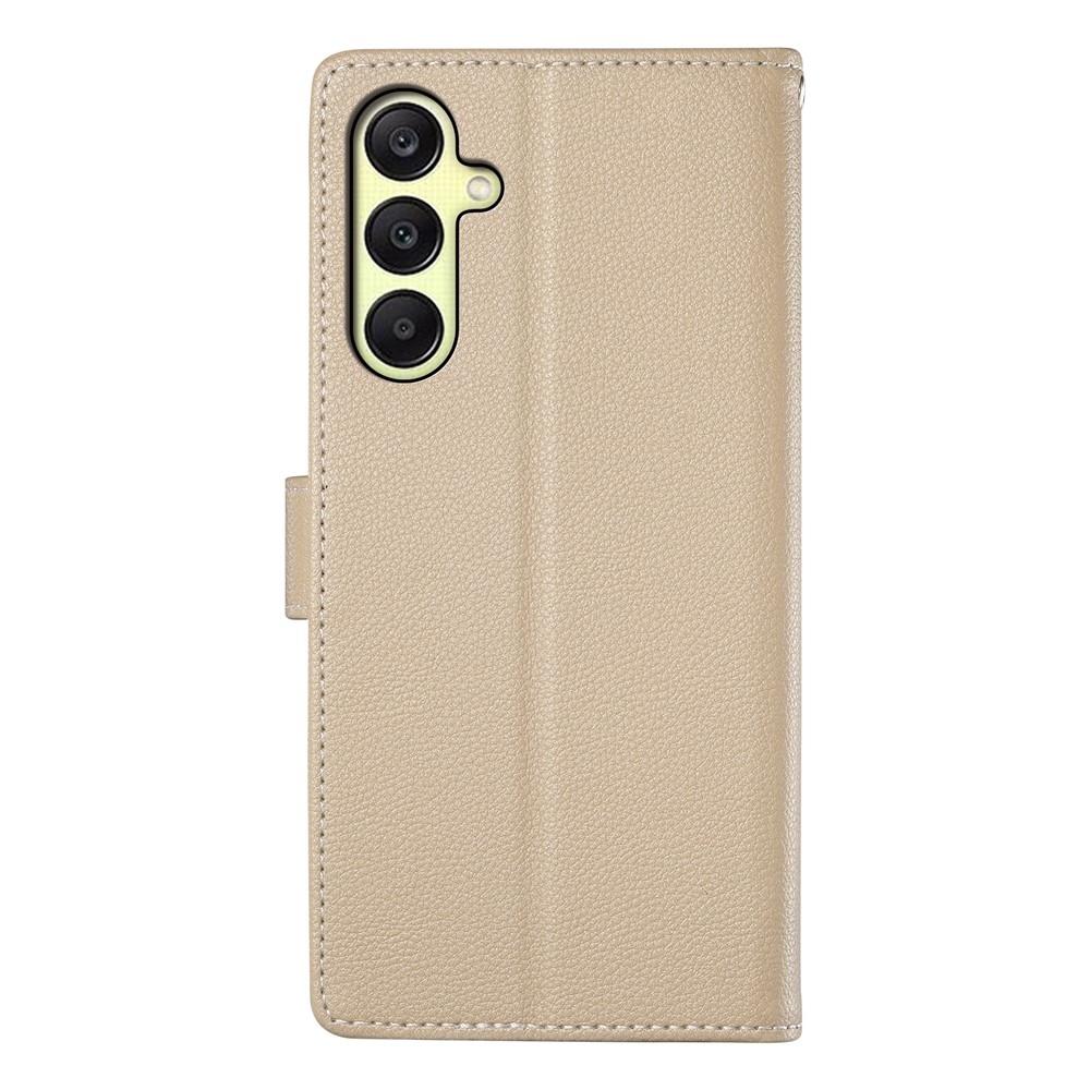 Snap knížkové pouzdro na Samsung Galaxy A17 5G - béžové