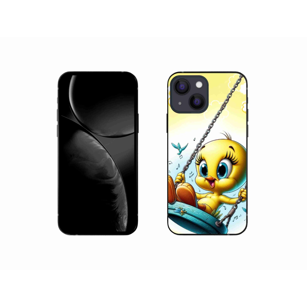 Gelový kryt mmCase na iPhone 13 mini 5.4 - tweety