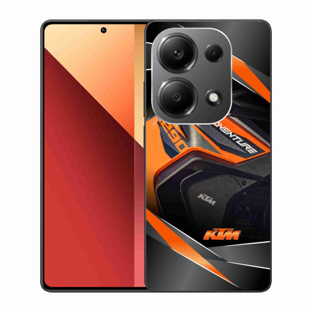 Gelový kryt mmCase na Xiaomi Redmi Note 13 Pro 4G/Poco M6 Pro  - motorka ktm