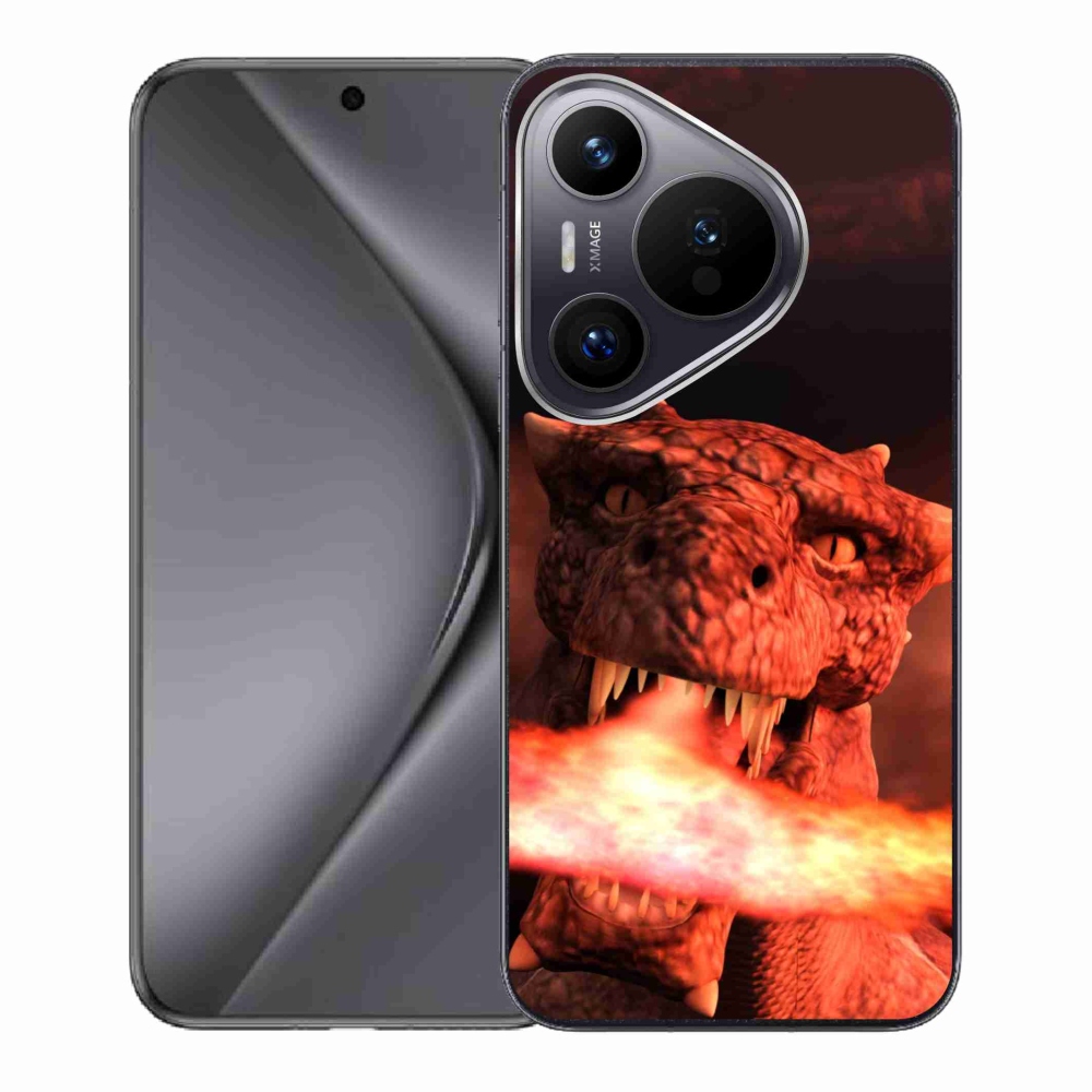 Gelový kryt mmCase na Huawei Pura 70 - drak
