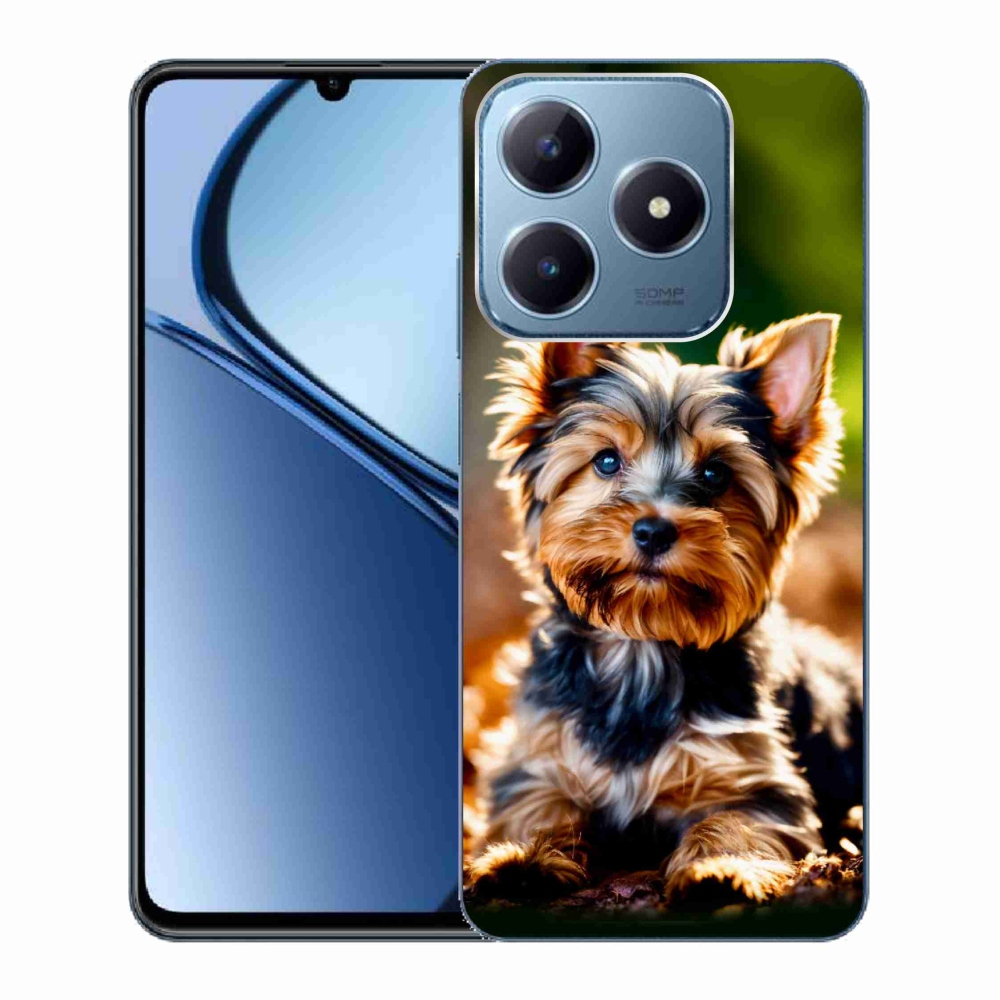 Gelový kryt mmCase na Realme C63 - jorkšír 10