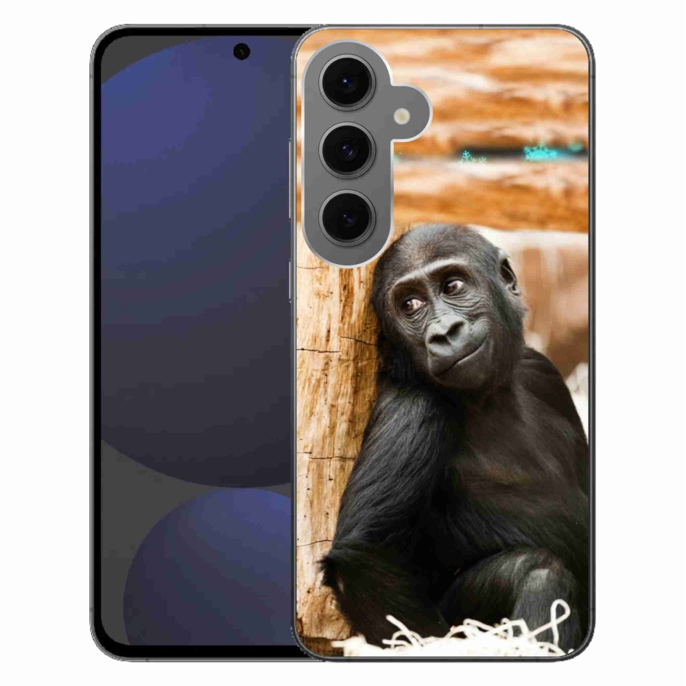 Gelový kryt mmCase na Samsung Galaxy S24 FE - gorila
