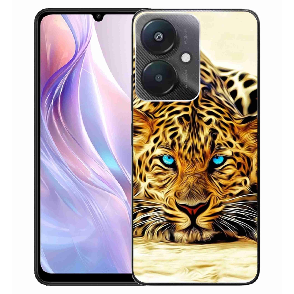 Gelový kryt mmCase na Xiaomi Redmi 13C 5G - kreslený tygr