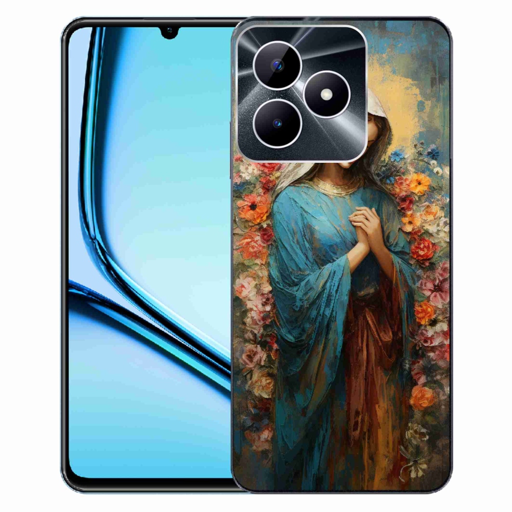 Gelový kryt mmCase na Realme Note 50 - svatá žena