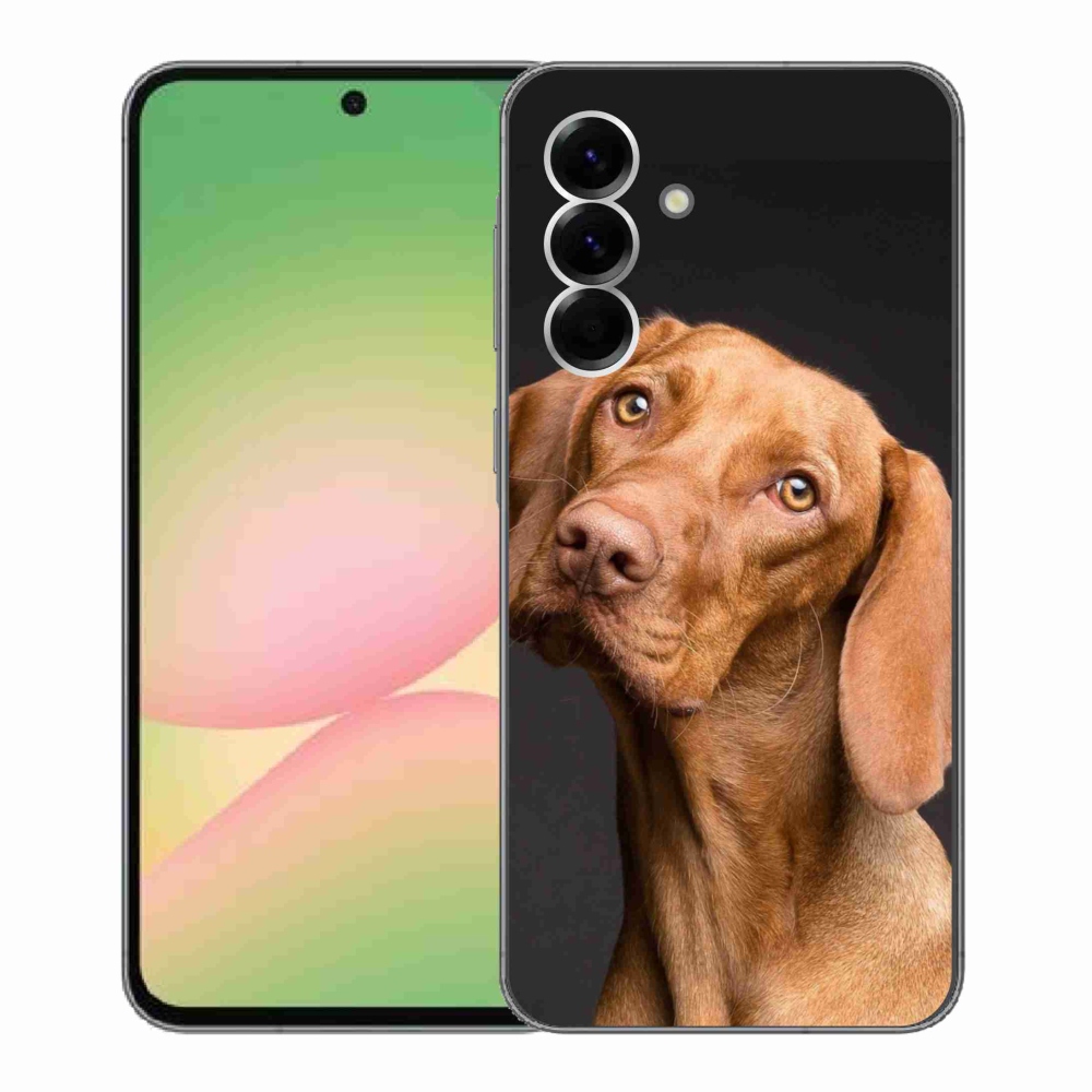 Gelový kryt mmCase na Samsung Galaxy A56 5G - maďarský ohař