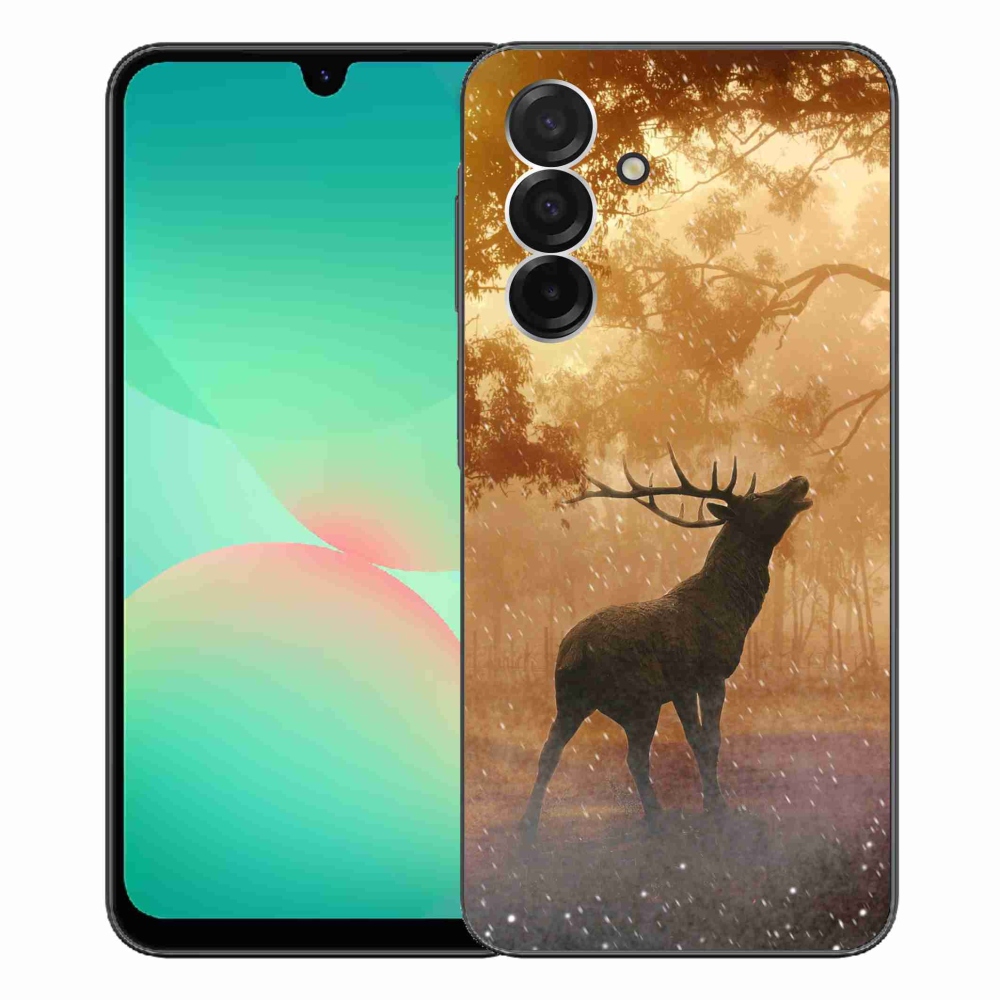 Gelový kryt mmCase na Samsung Galaxy A26 5G - jelen v říji