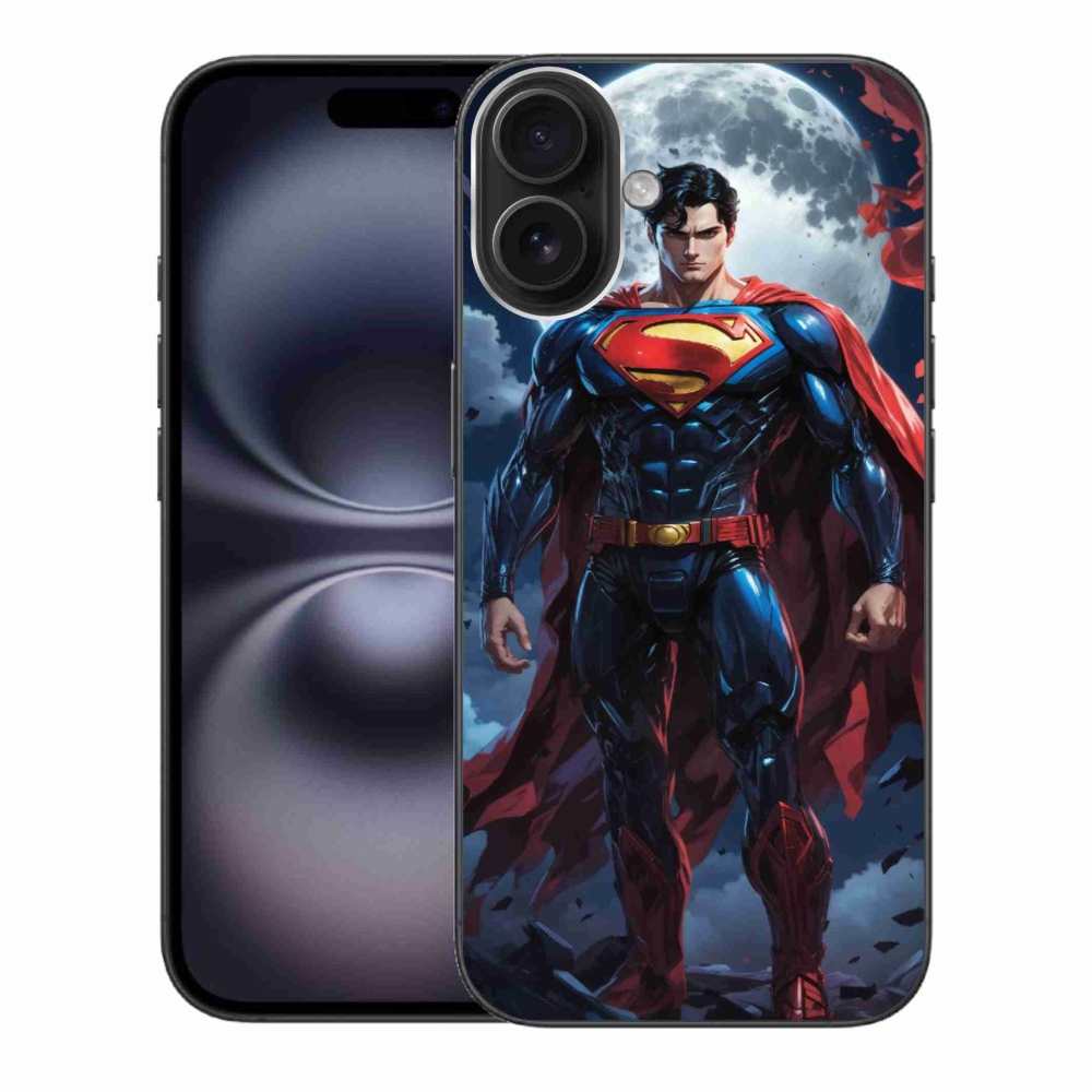 Gelový kryt mmCase na iPhone 16 Plus - superman