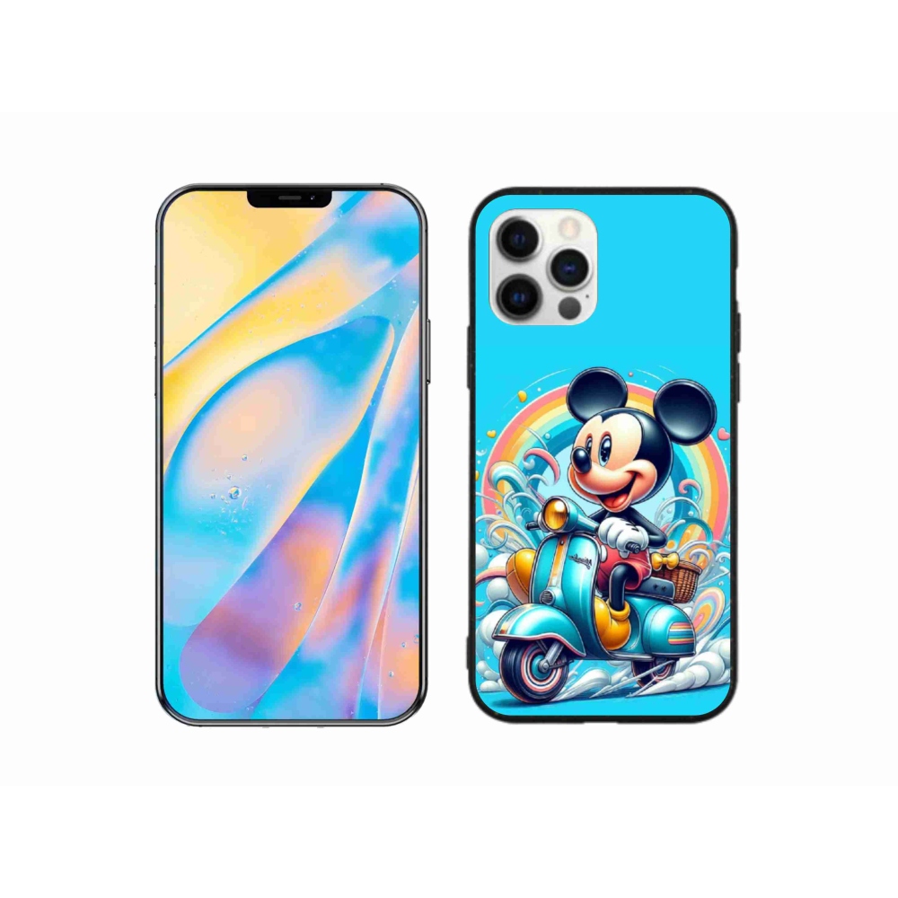 Gelový kryt mmCase na iPhone 12 - mickey mouse 2