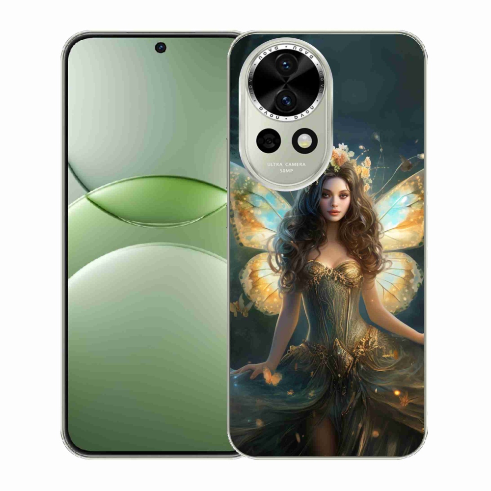 Gelový kryt mmCase na Huawei Nova 13 5G - motýlí žena