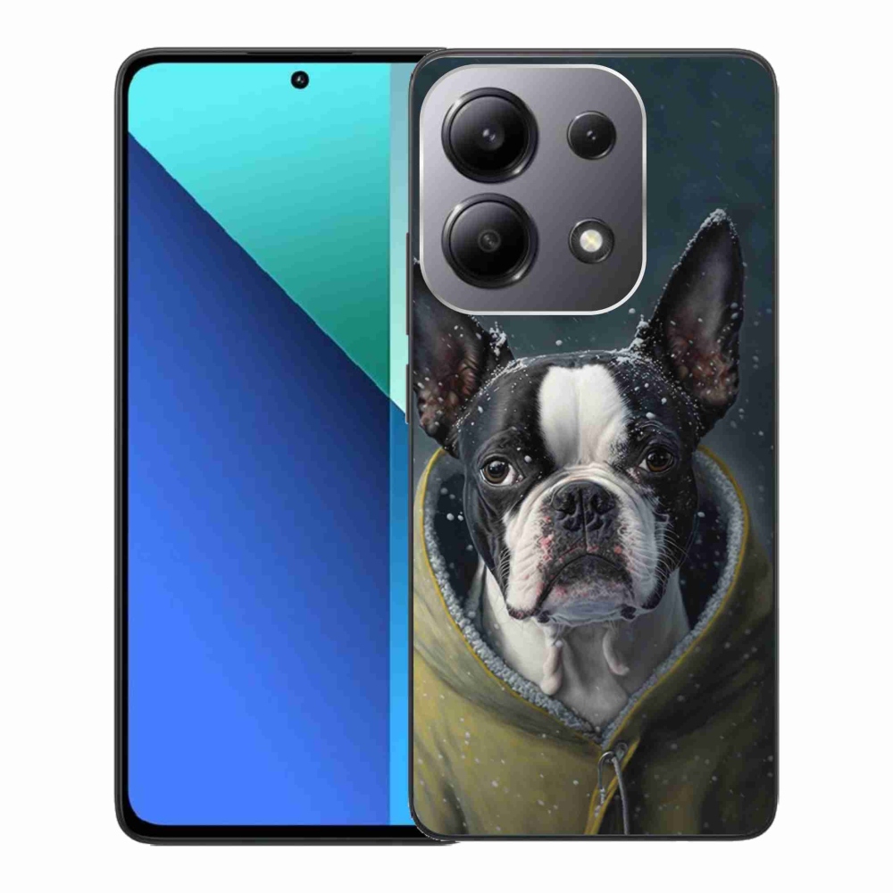 Gelový kryt mmCase na Xiaomi Redmi Note 13 - buldoček