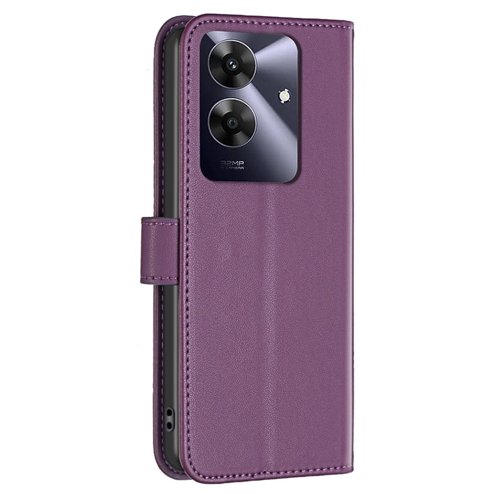 BNF knížkové pouzdro na Realme Note 60 - tmavěfialové