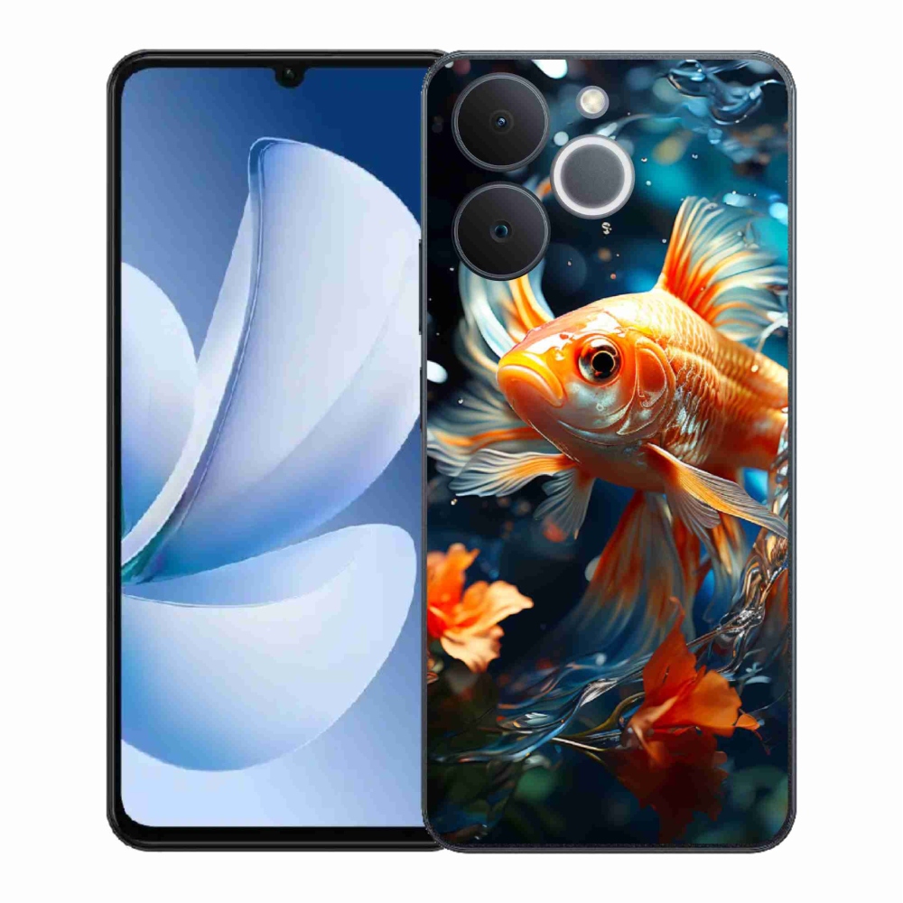 Gelový kryt mmCase na Realme Note 70T - rybka